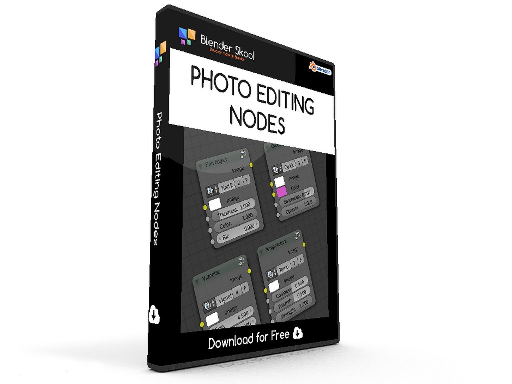 Photo Editing Nodes 2 for Compositor preview image 1
